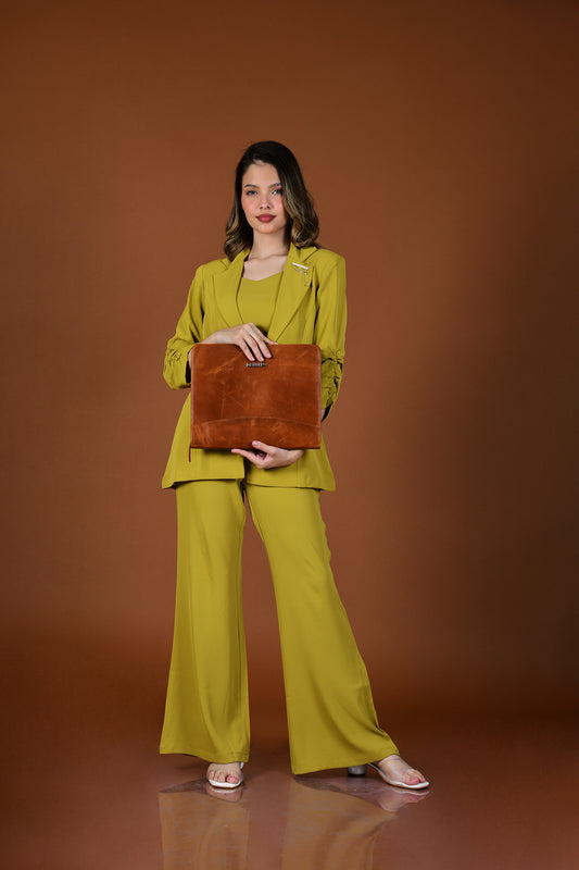 Davvero A4 leather portfolio