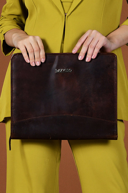 a4 leather portfolio for meetings