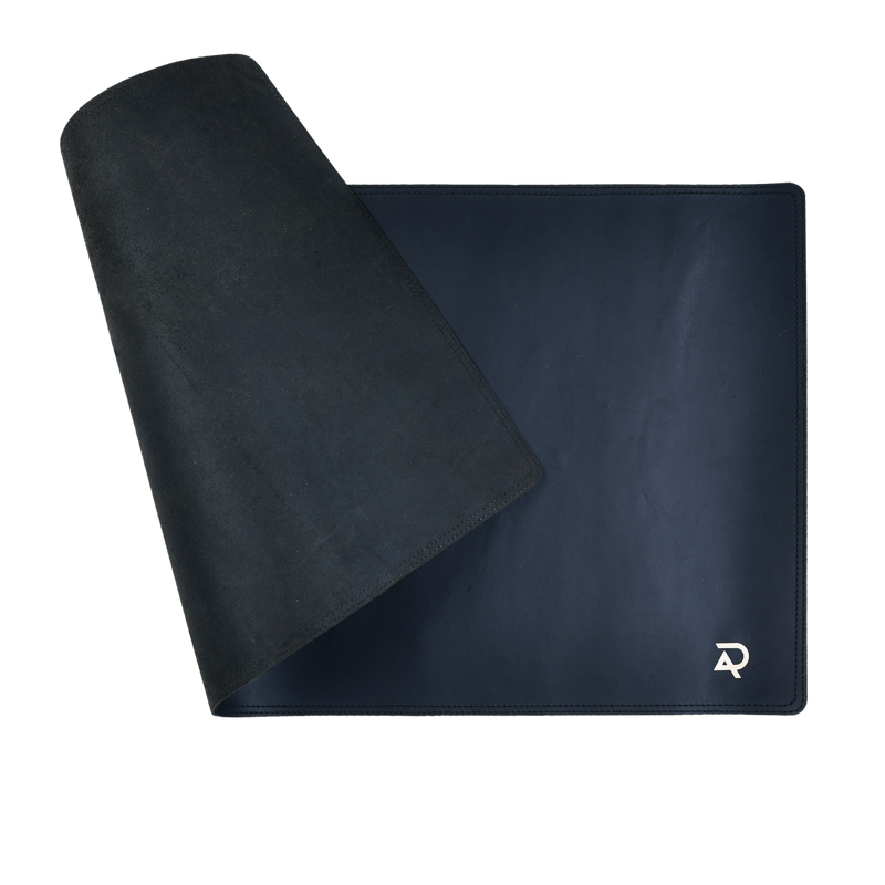 Black Leather Desk Mat