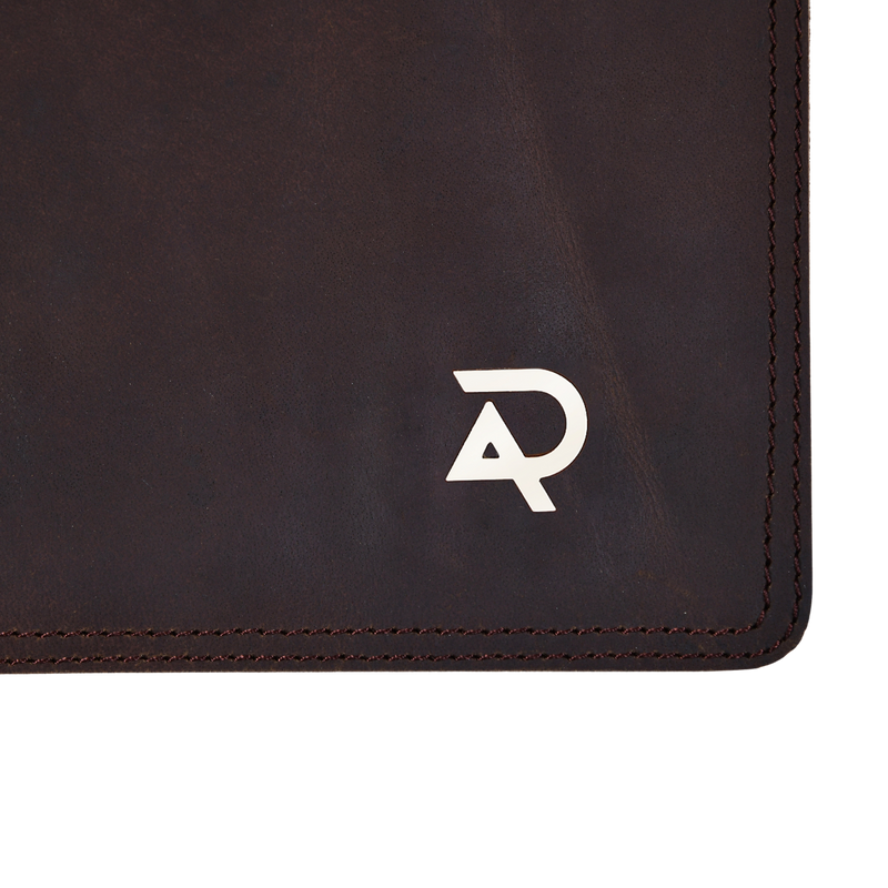 premium desk mat with davvero logo