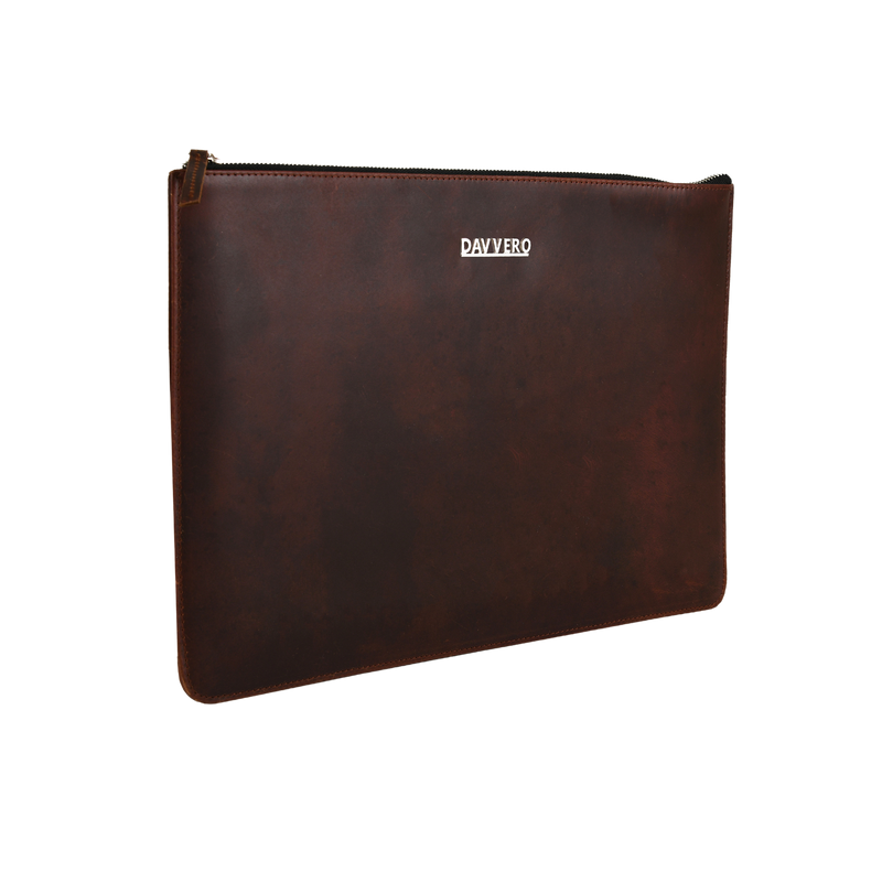 Brown laptop case