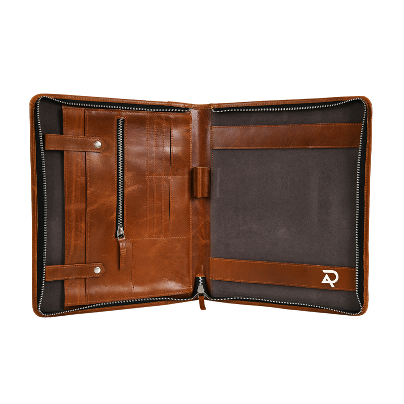 leather portfolio iPad sleeve UK