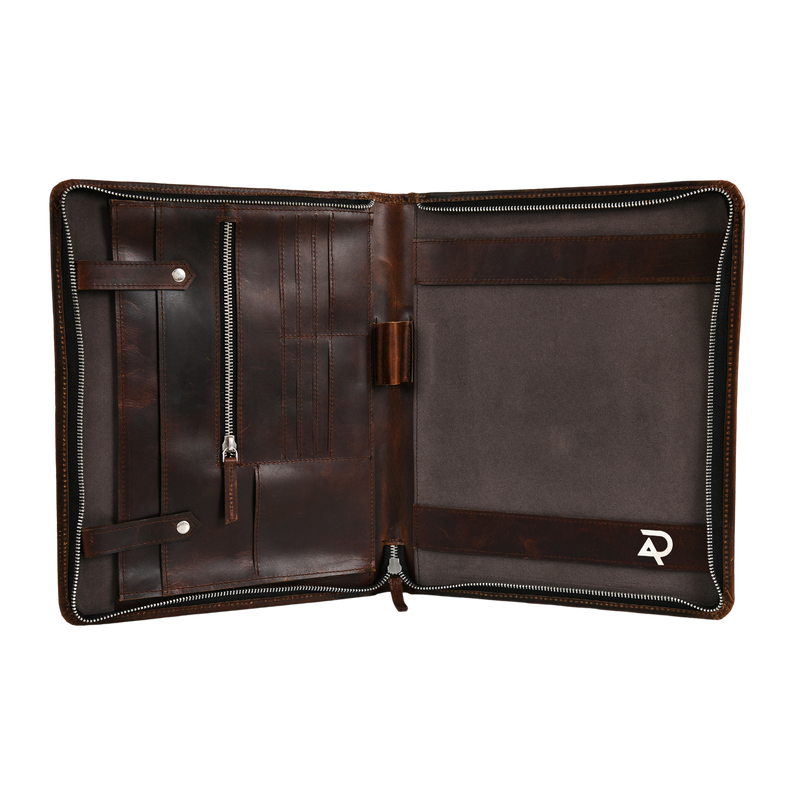 A4 leather folder UK Davvero