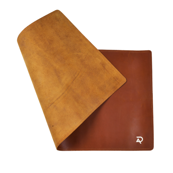brown Leather Desk Mat