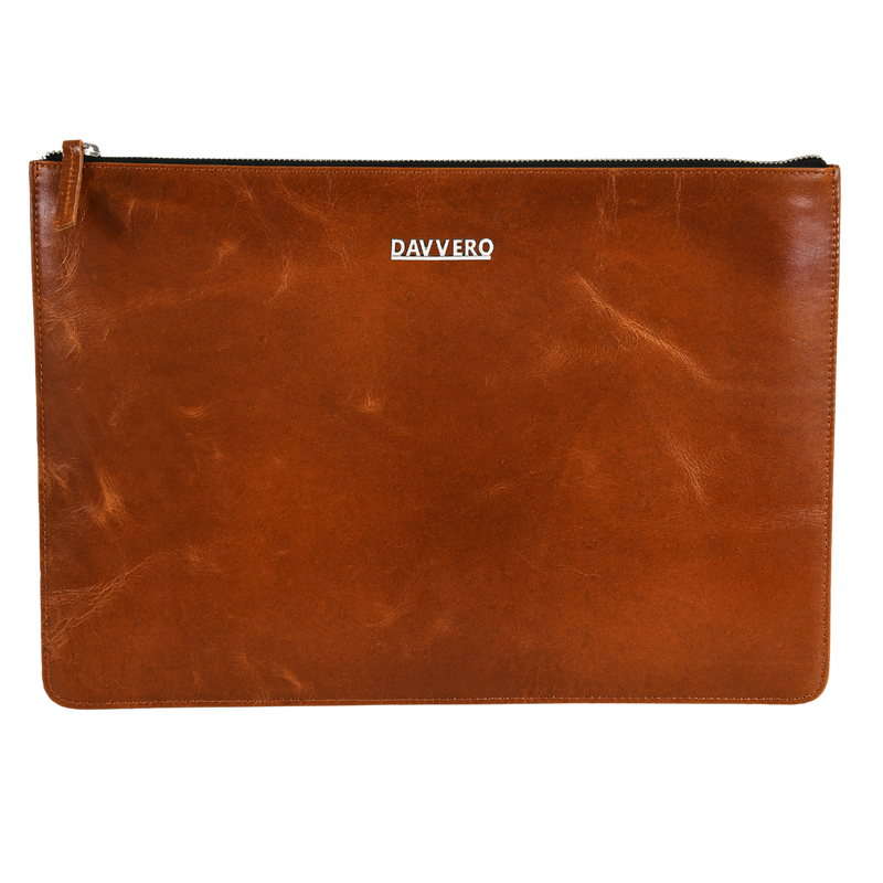leather laptop sleeve