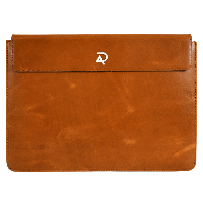 leather MacBook sleeve