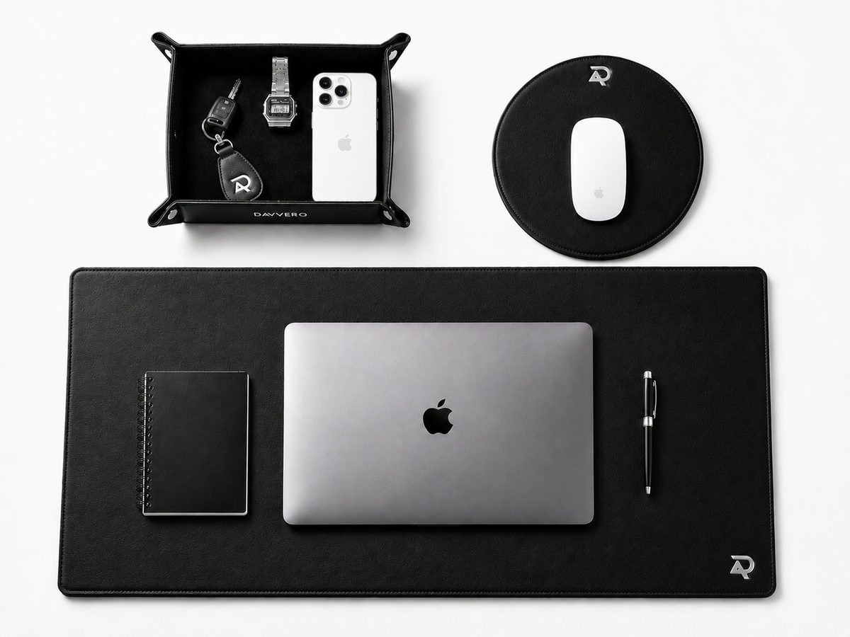 Desk Mat and Tray Combo (FREE Mouse Pad)