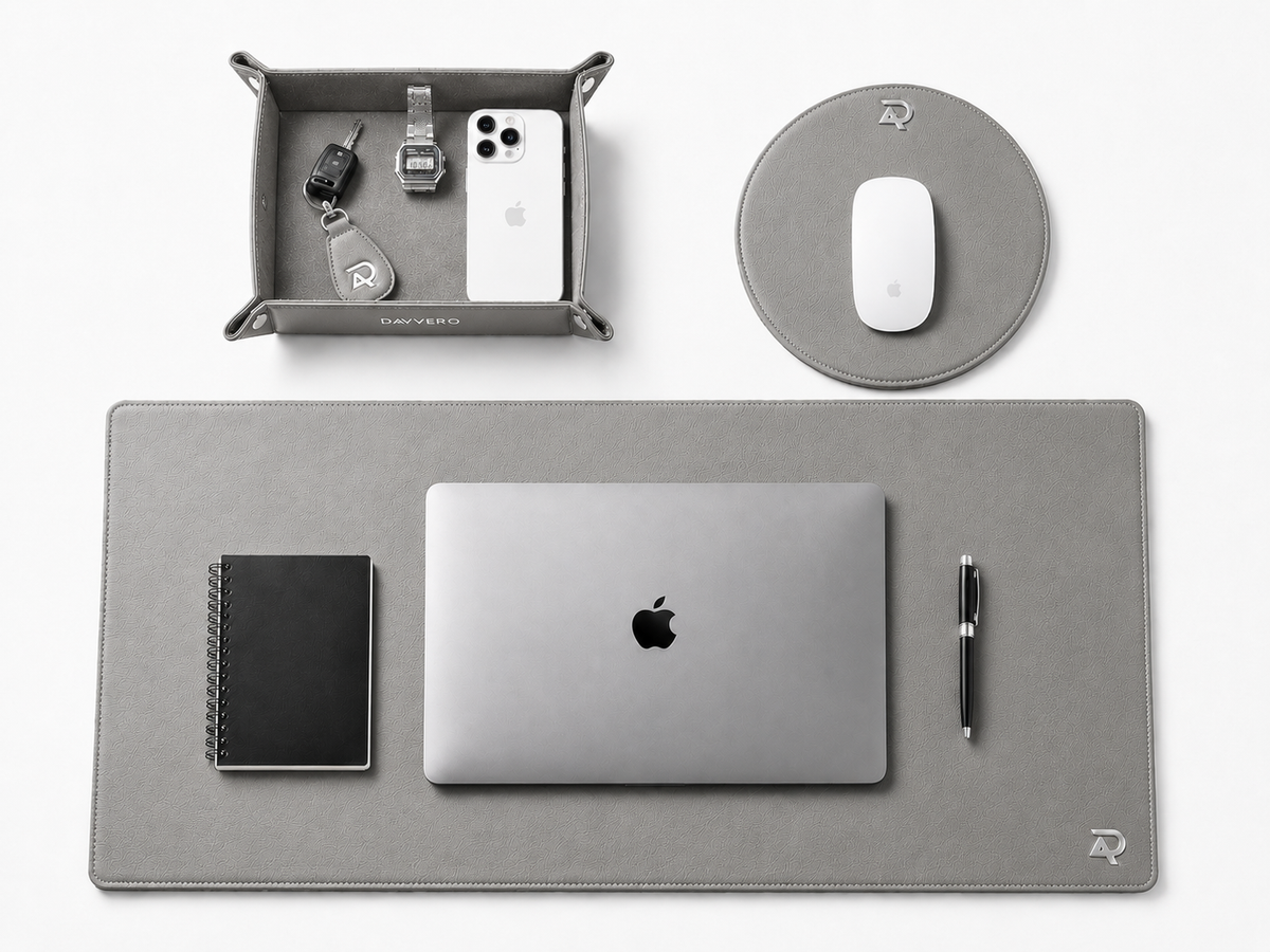 Desk Mat and Tray Combo (FREE Mouse Pad)