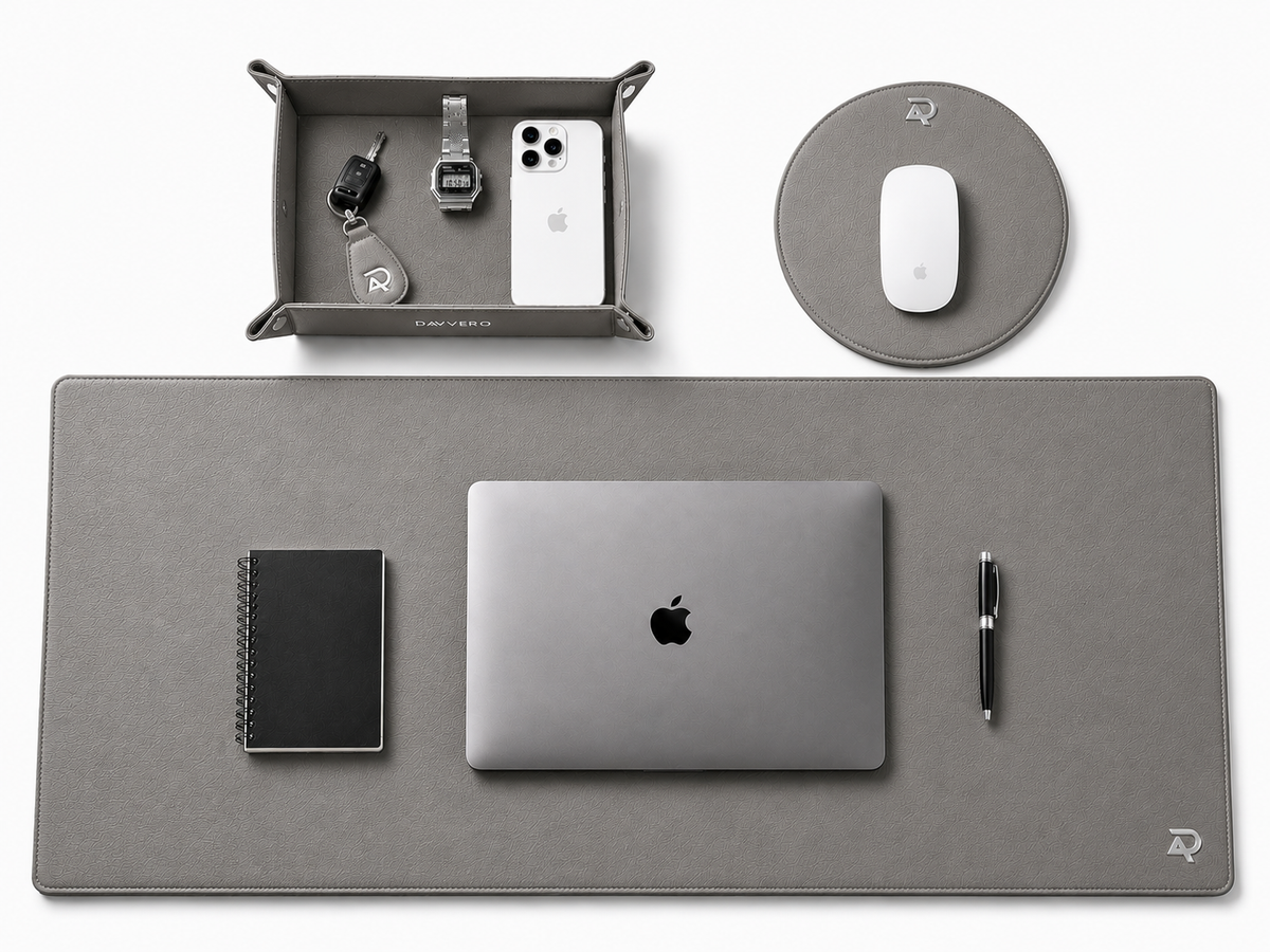 Desk Mat and Tray Combo (FREE Mouse Pad)