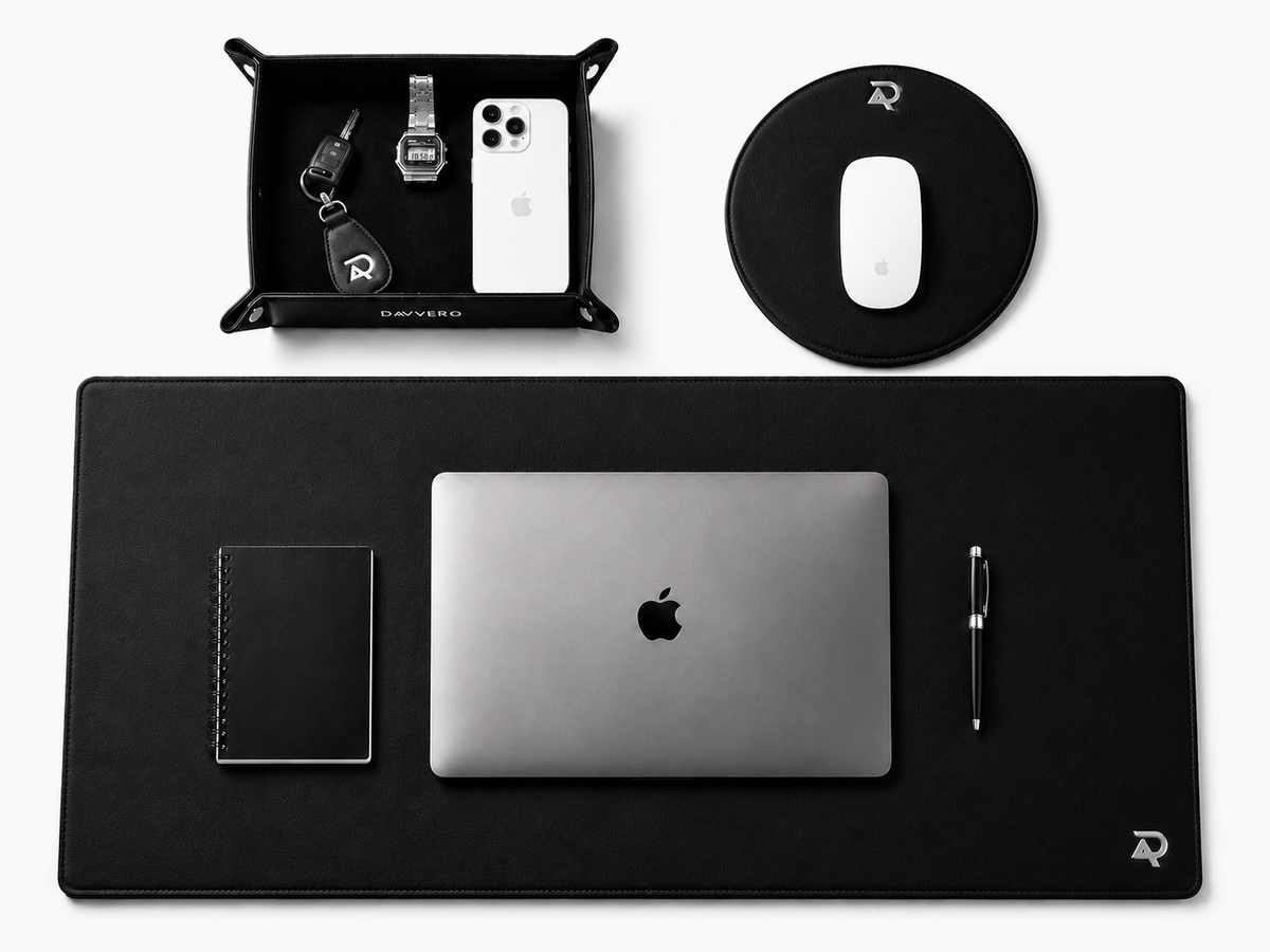Desk Mat and Tray Combo (FREE Mouse Pad)