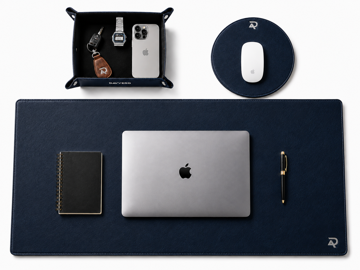 Desk Mat and Tray Combo (FREE Mouse Pad)