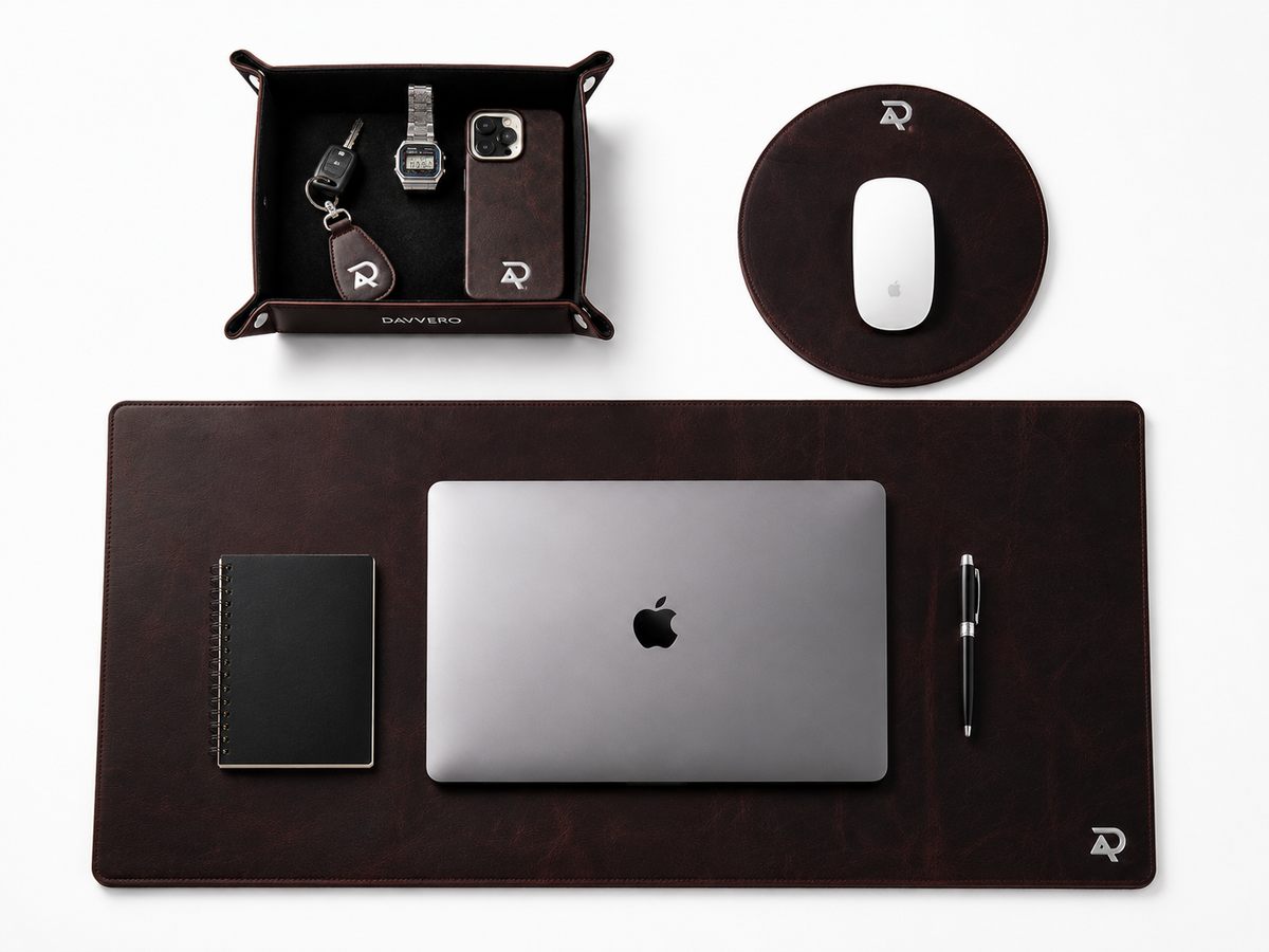 Desk Mat and Tray Combo (FREE Mouse Pad)