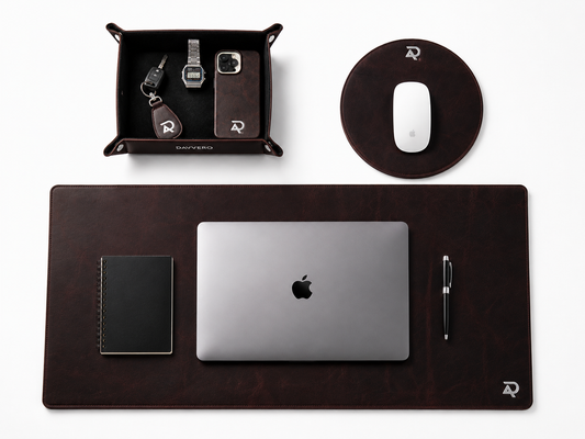 Desk Mat and Tray Combo (FREE Mouse Pad)