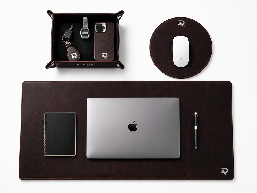Desk Mat and Tray Combo (FREE Mouse Pad)