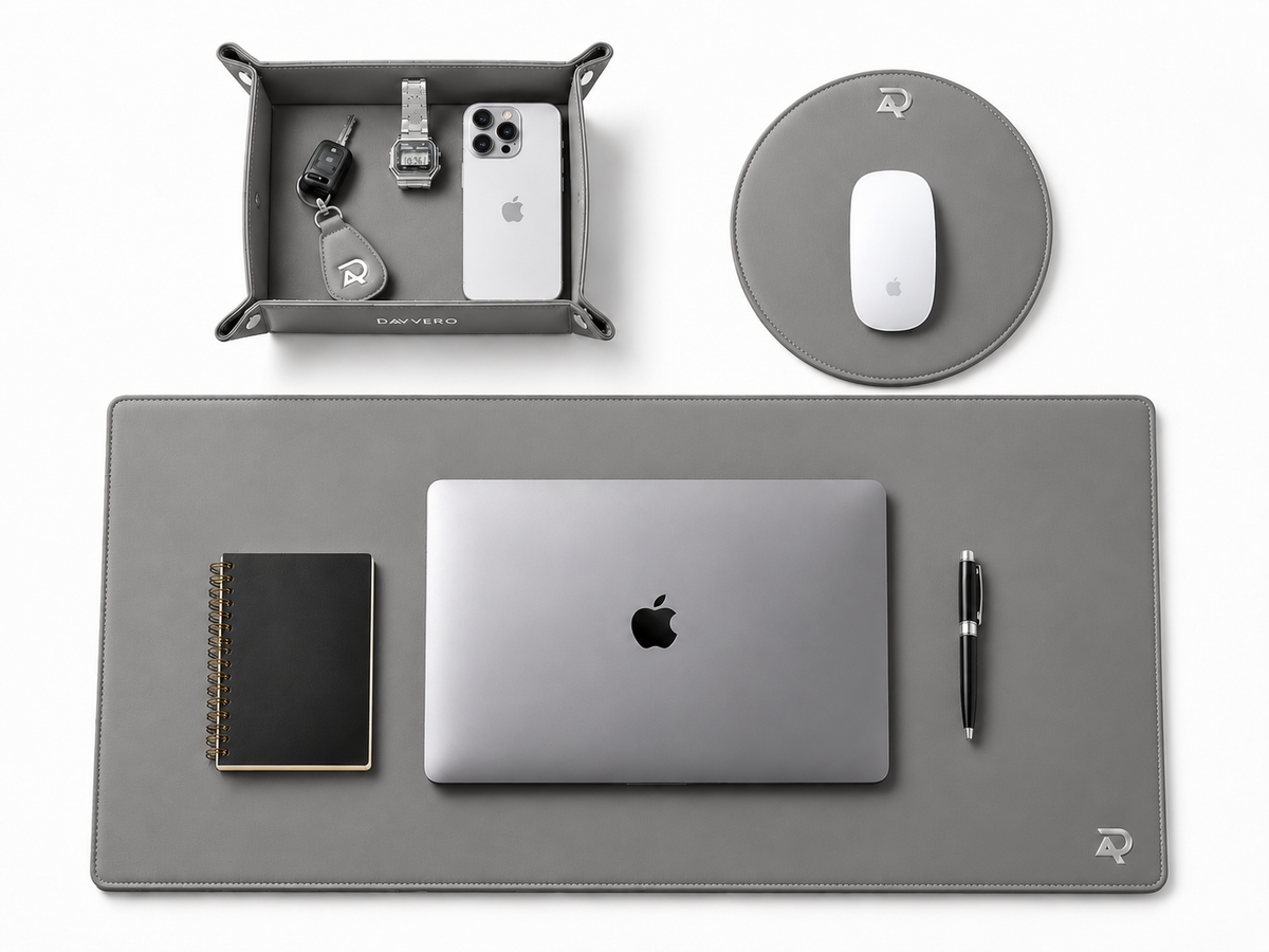 Desk Mat and Tray Combo (FREE Mouse Pad)