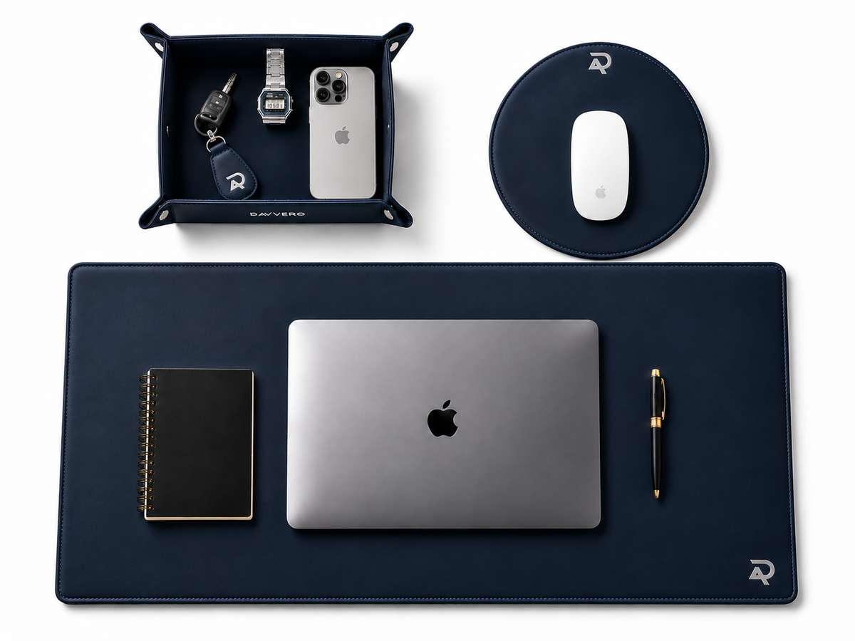 Desk Mat and Tray Combo (FREE Mouse Pad)