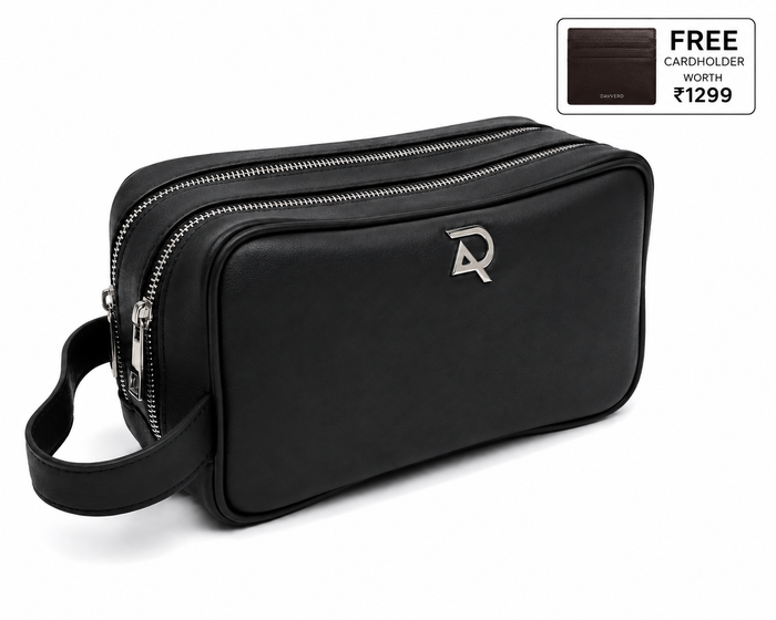 Double Zip Dopp Kit (FREE Card Holder)