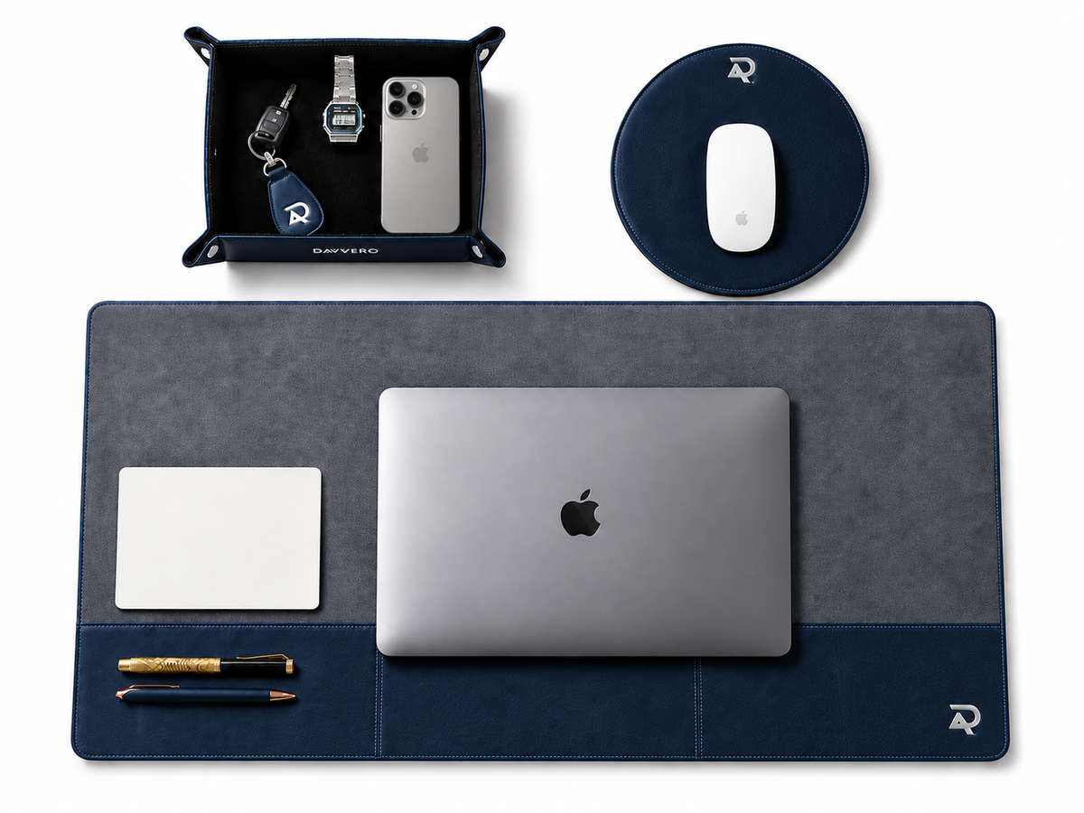 Desk Mat and Tray Combo (FREE Mouse Pad)