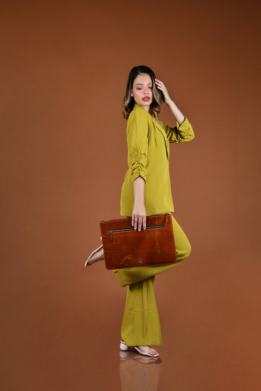 leather MacBook sleeve