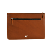 leather laptop sleeve with zip