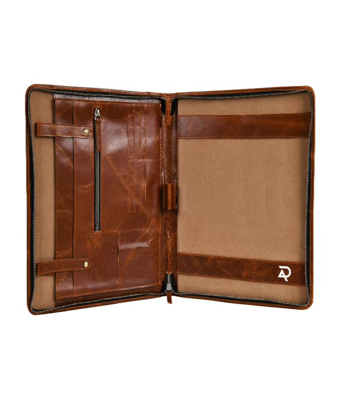 Leather Document Holder Davvero