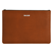 leather laptop sleeve back